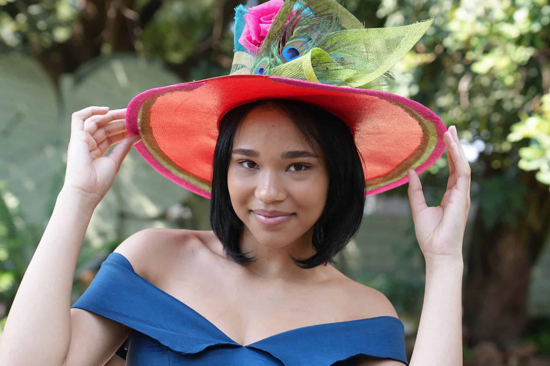 Hats make the outfit, said Botha. Picture Supplied