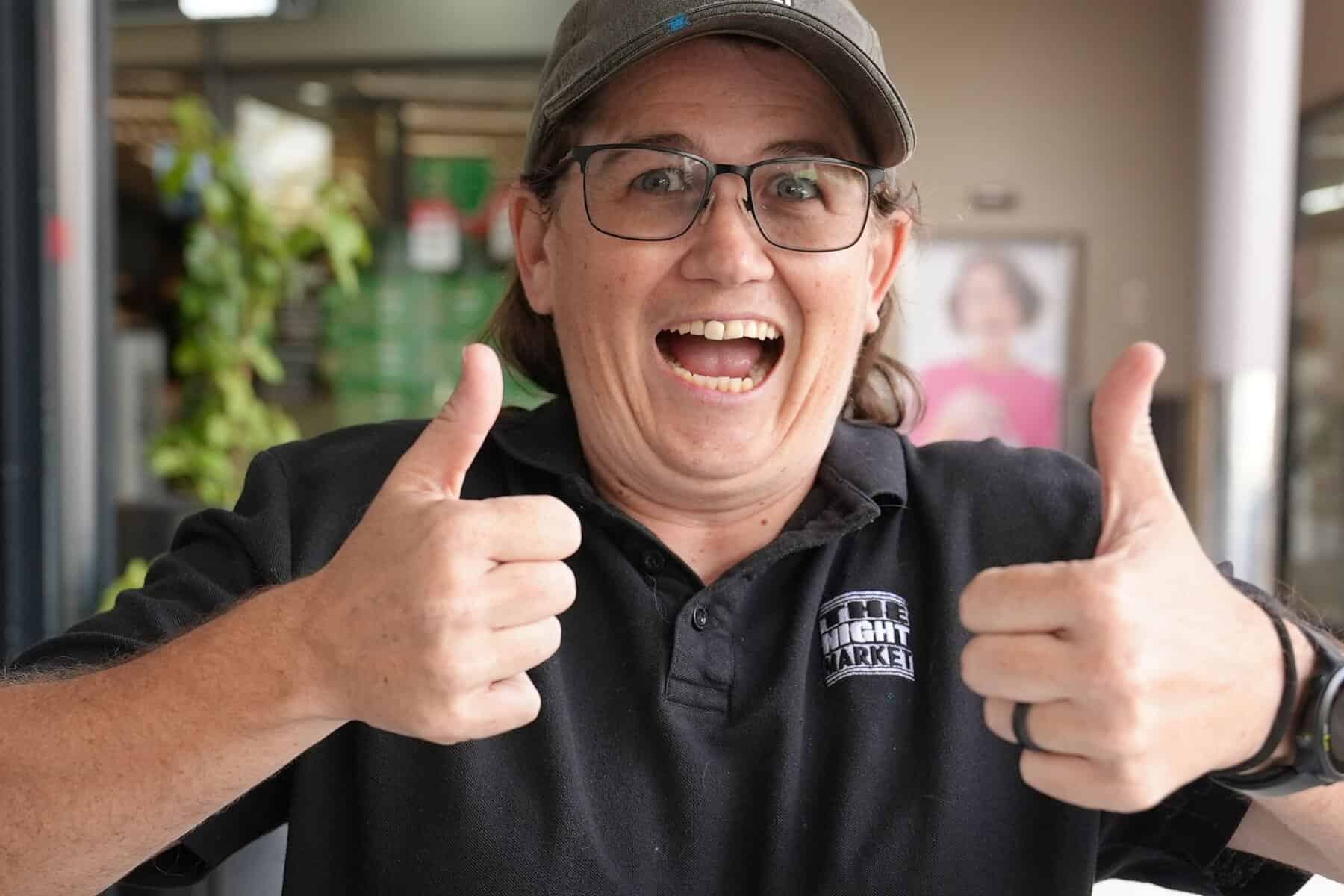 Hard work but fun. Night Markets showrunner Jacqui Panaino. Picture: Hein Kaiser