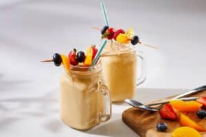Peach banana honey smoothies recipe