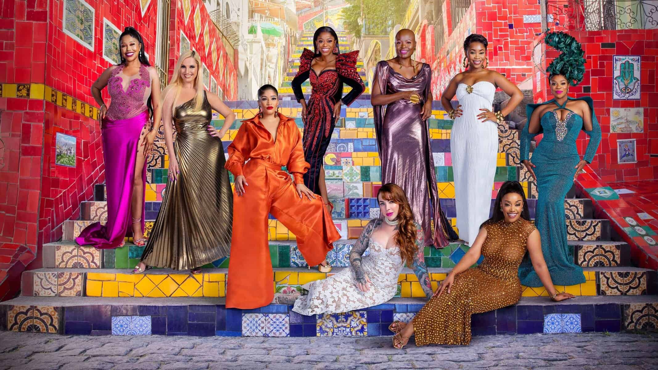 Real Housewives Ultimate Girls Trip Rio cast. Picture: supplied