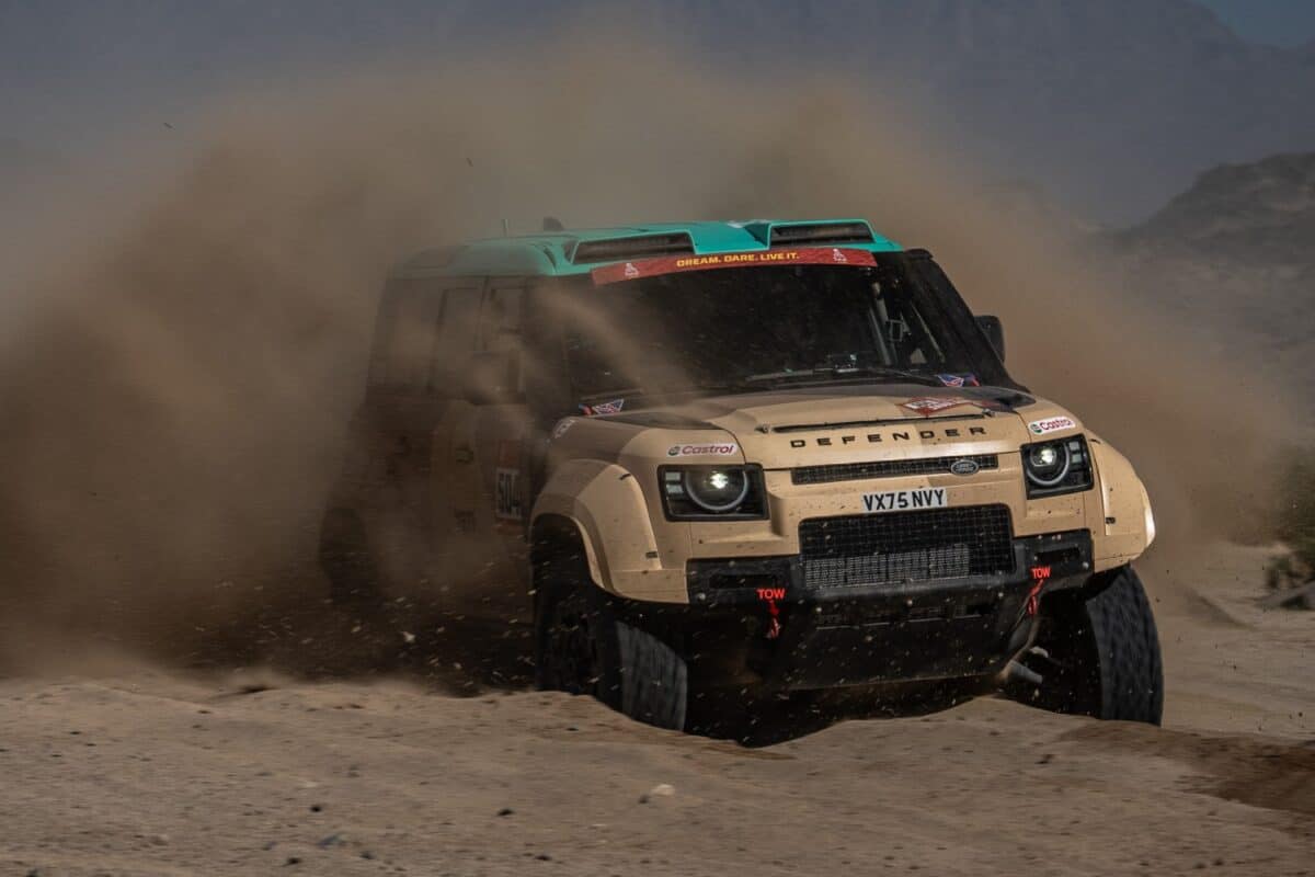 Dakar dominance for Defender with 1-2 Stock class finish