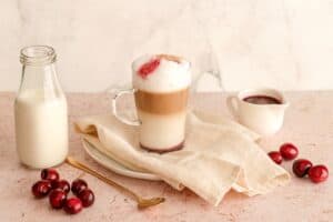 Cherry vanilla latte recipe