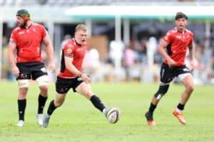 Lions Scrumhalf Morné van den Berg