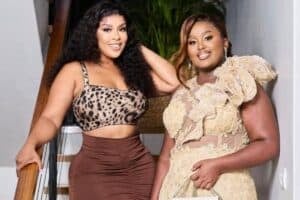 Nonku Williams with her daughter, Nothile