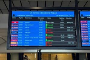 One sick call sparks chaos at OR Tambo