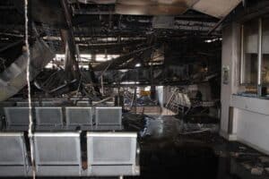 Care continues at Paarl hospital, despite fire damage
