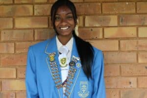 Hoërskool Birchleigh vice president, Rhea Pillay