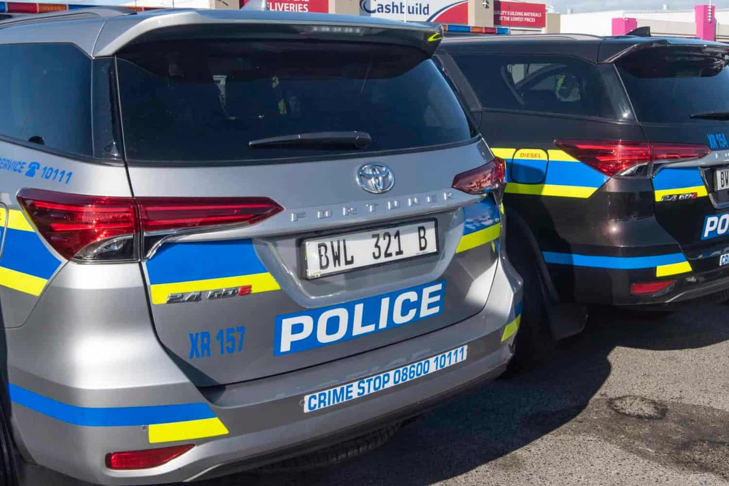New operational vehicles were handed over at Promenade Mall on 4 May 2023 in Mitchell's Plain. Picture: Gallo Images/Brenton Geach
