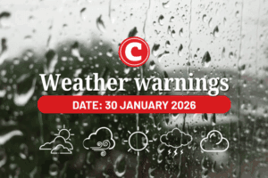 Weather forecast for 30 January 2026