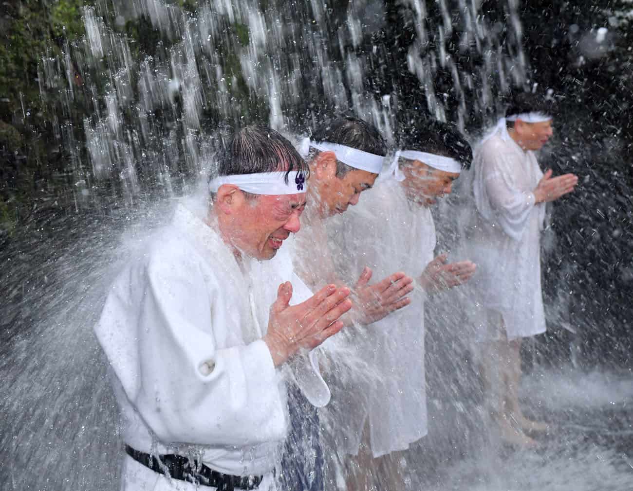 Cold training in Northern Alps, Japan