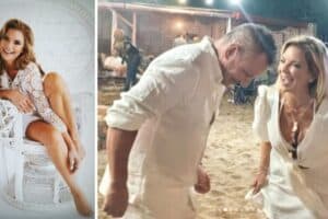 Springboks player Joost van der Westhuizen's widow and popular Afrikaans singer Amor Vittone with hew boyfriend Marius van Biljon.