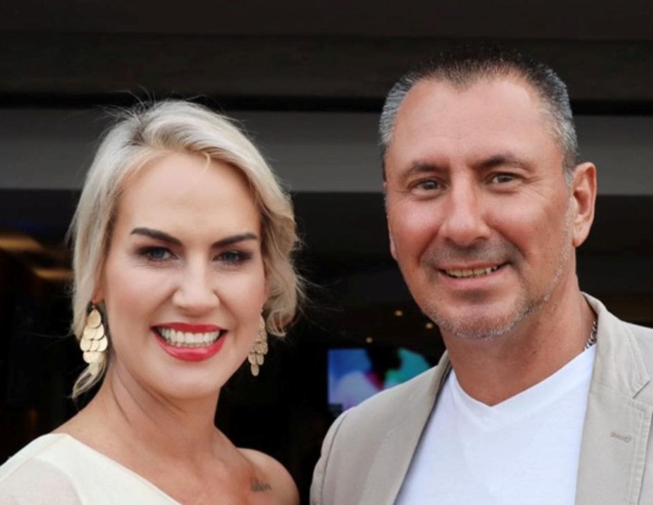 ittone new boyfriend Marius van Biljon with late wife Shannon