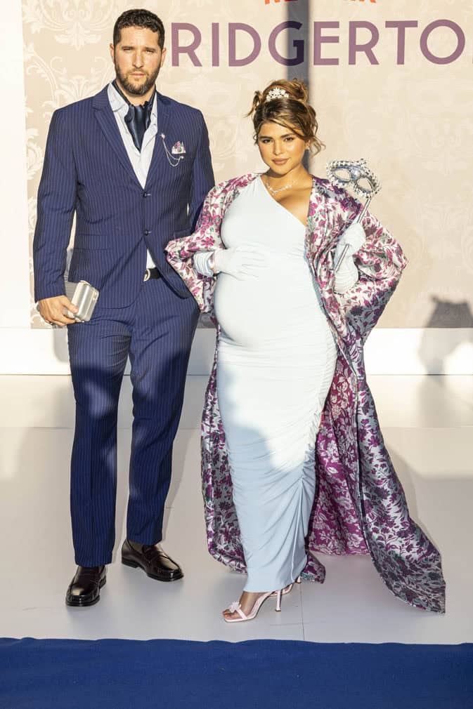 Wayne Parnell and wife Aisha Baker
