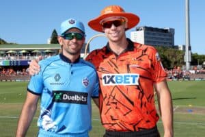 Keshav Maharaj and Tristan Stubbs