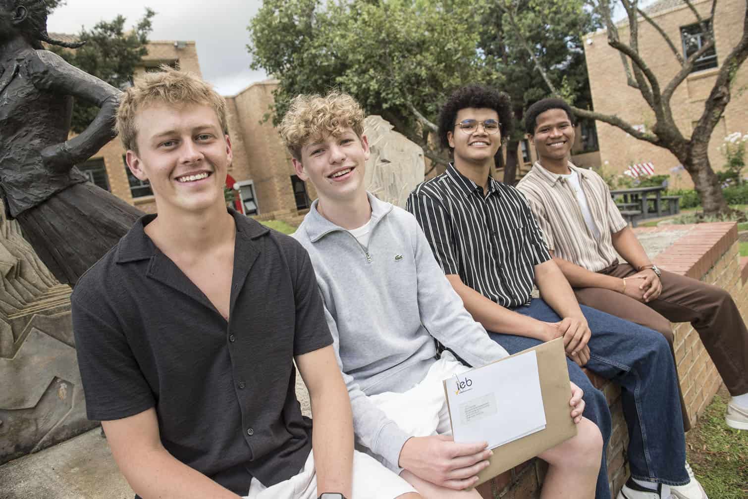 Some of the St Stithians Boys College matriculants