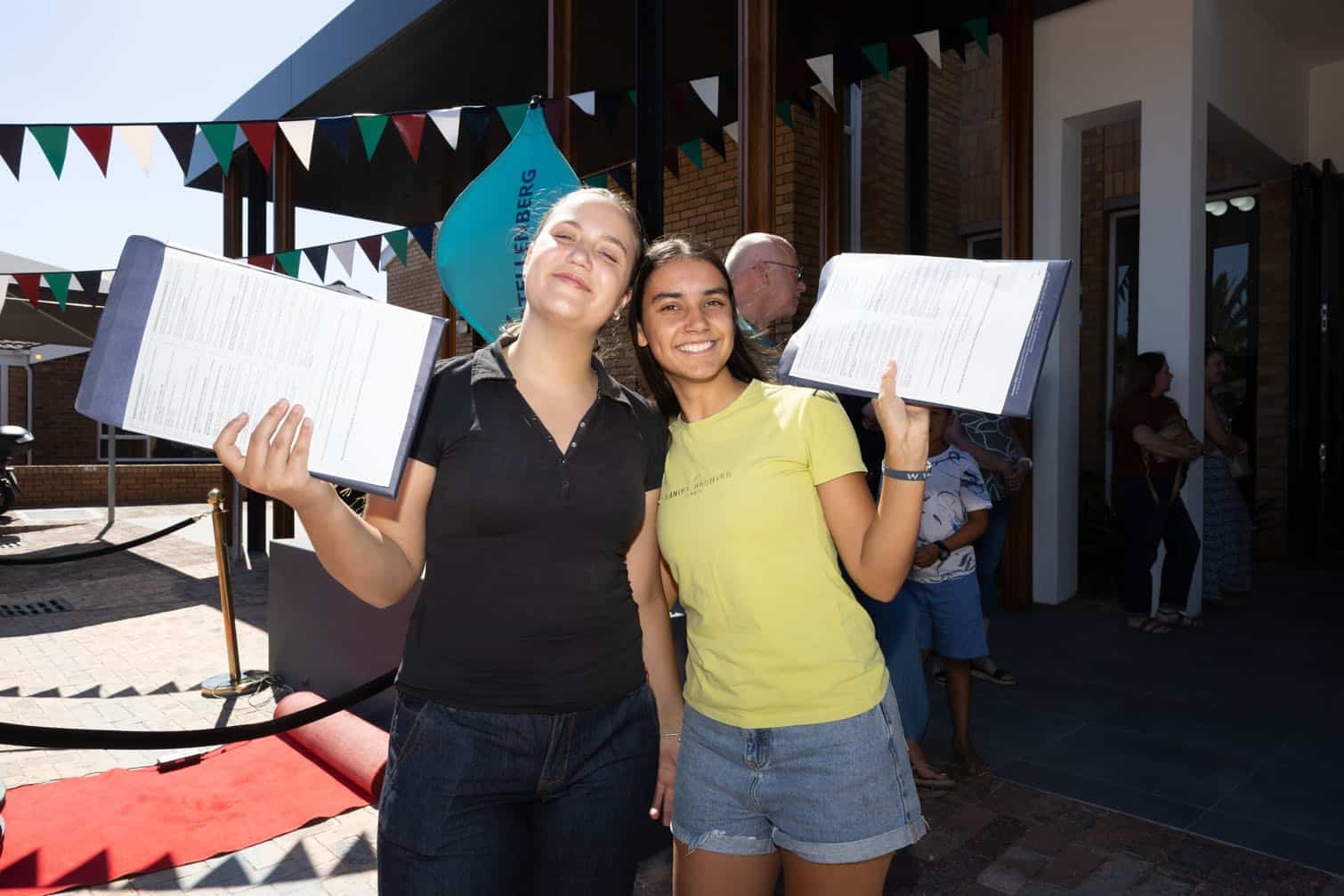 Matric Candidates Receive Results At Stellenberg High School