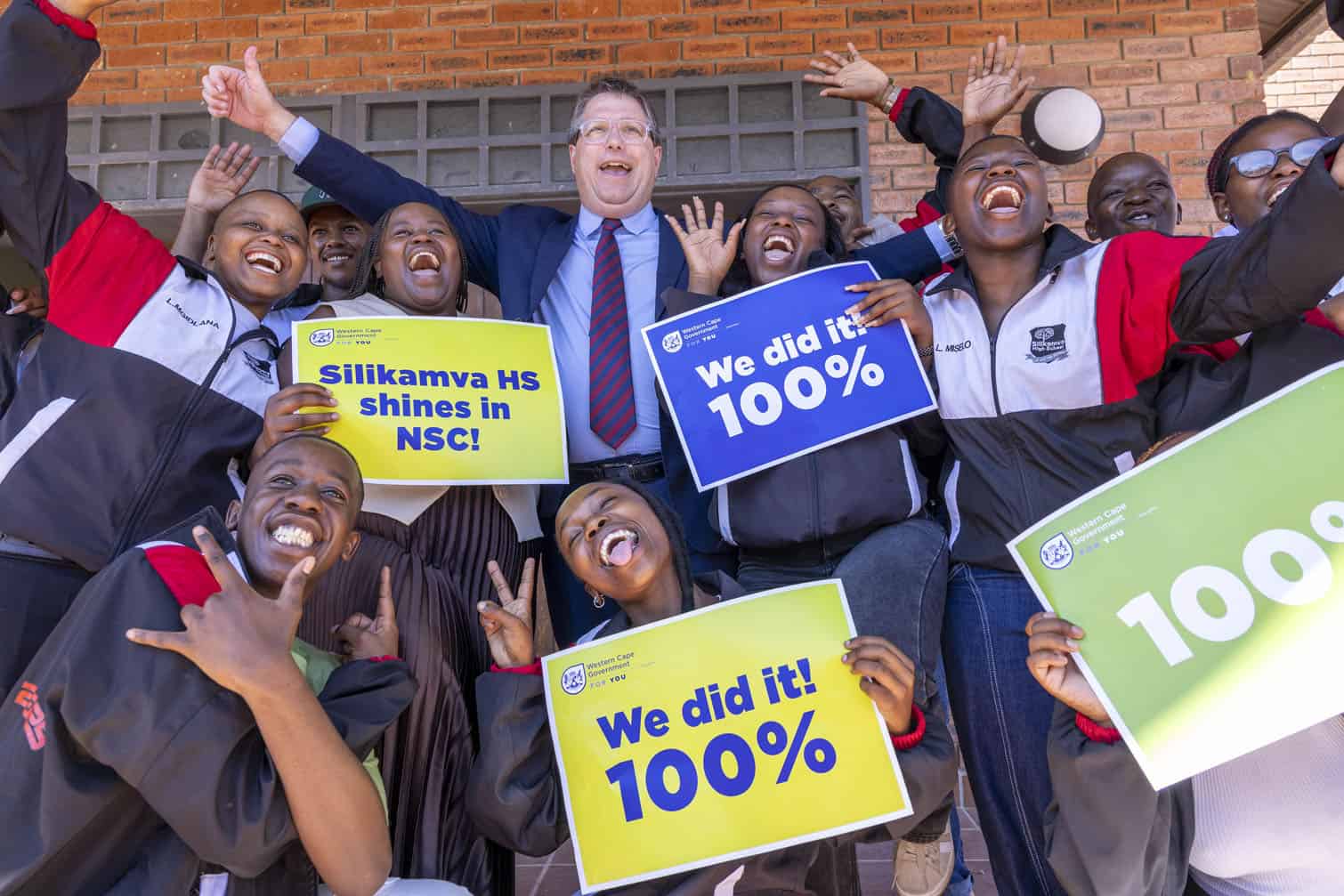 Minister Maynier Visit Silikamva High School To Celebrate With Matric Candidates