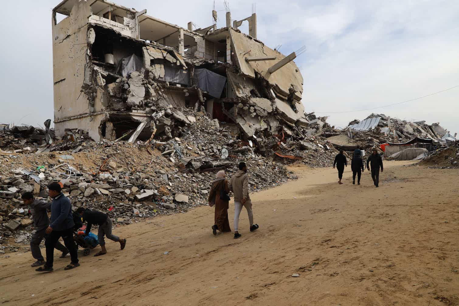 Daily life in the Sheikh Radwan neighbourhood in Gaza