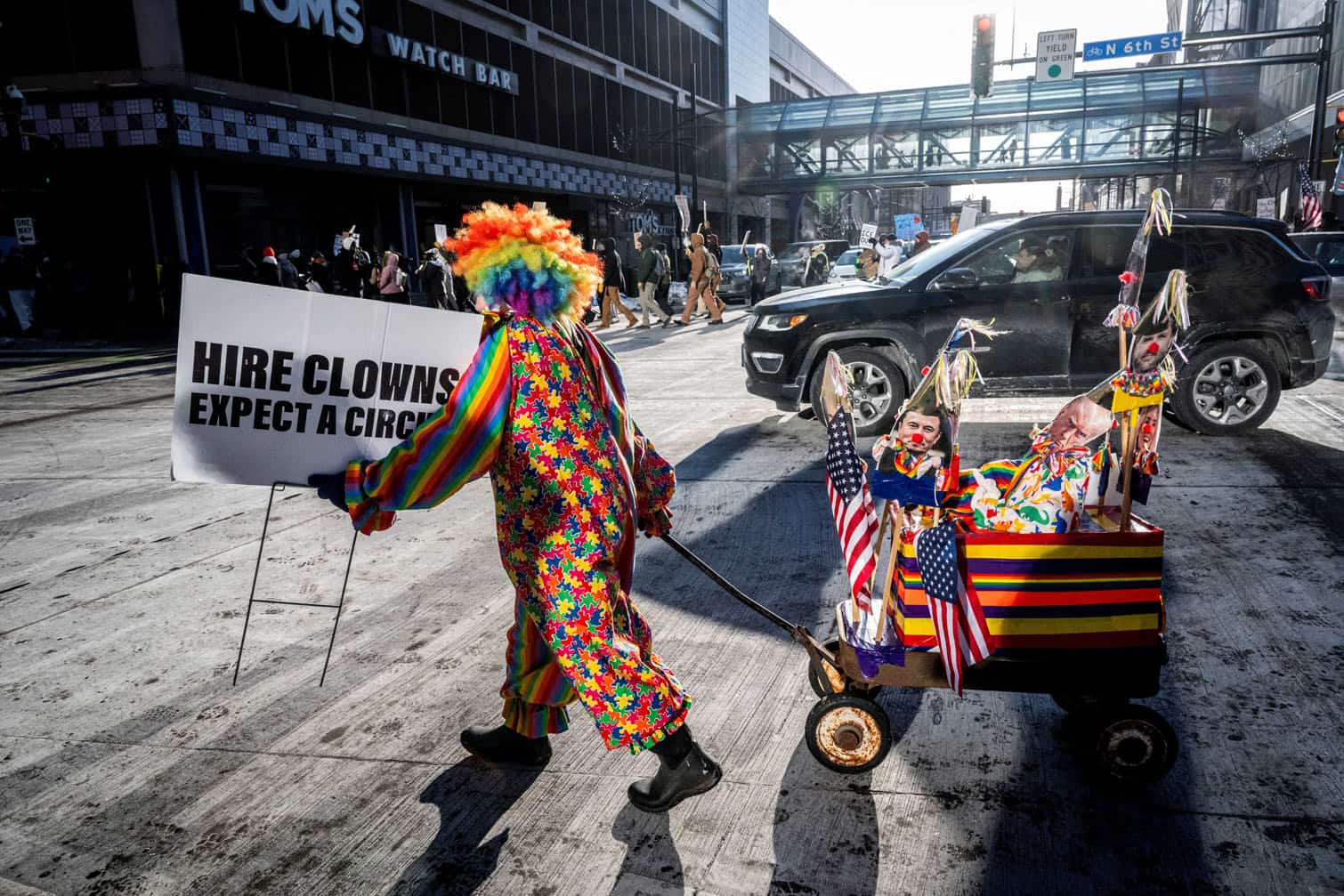 Protests after US immigration officer kills woman in Minneapolis