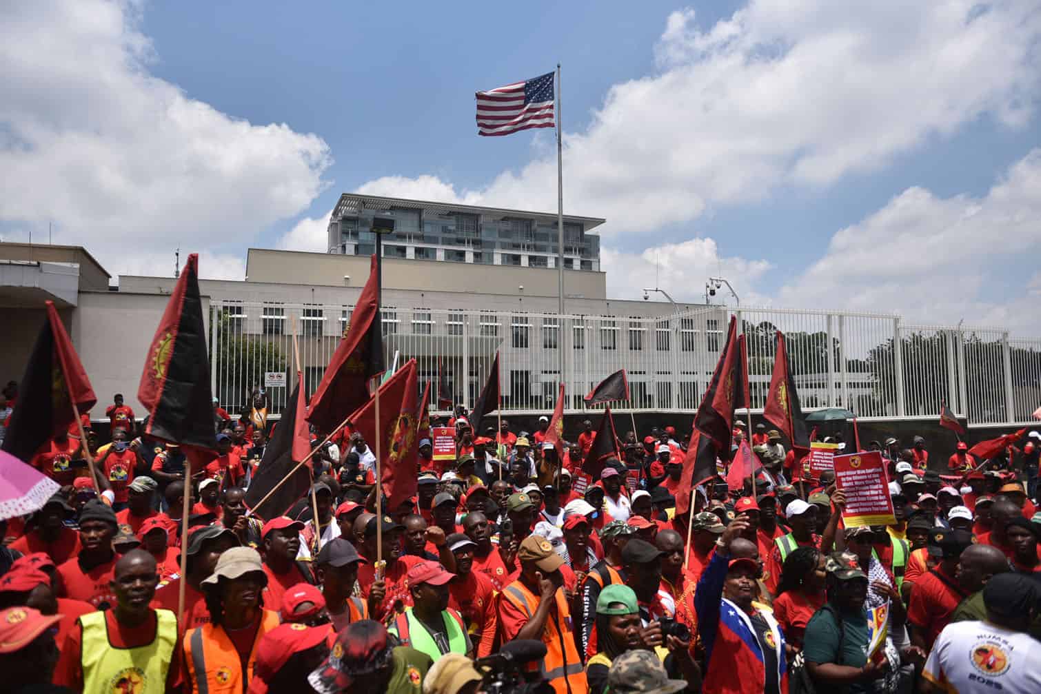 Numsa march to US consulate