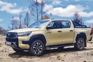 The Toyota Hilux Legend 55