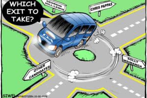 DA leadership race Msimanga Geordin Hill-Lewis Pappas