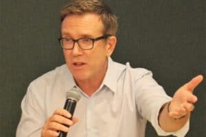 Social activist Dean Peacock.