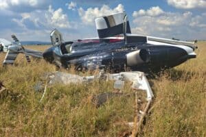 Training helicopter crashes in Alberton, flight instructor injured