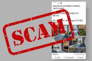 The post, shared on January 18 by a Facebook profile trading as "Jennifer's Apartments", appeared on the Ballito Holidaymakers page and other platforms.