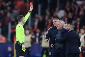 Mourinho's Bernabeu homecoming upended by suspension, racism row