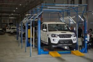 Mahindra SKD vehicle assembly