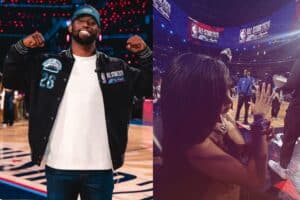Siya Kolisi and Tyla turn heads at NBA All Star weekend in LA (PICS)