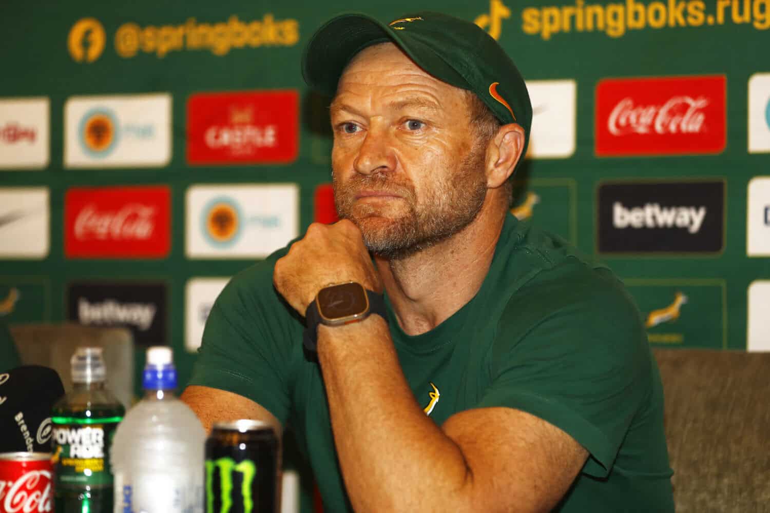 Springbok assistant coach Tony Brown