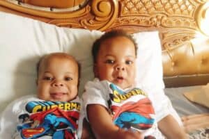 Twins, Kwando and Kwenzo Ndlovu, have finally been reunited.