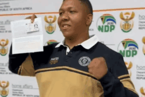Khoisan student becomes first to receive smart ID with special characters