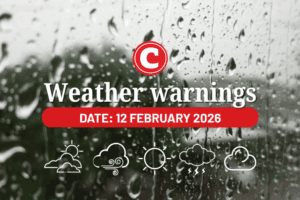 Weather forecast for 12 February 2026