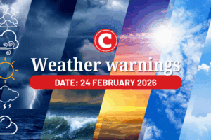 Weather forecast for 24 February 2026