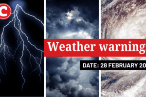Weather forecast for 28 February 2026