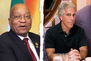 Zuma’s intimate dinner with sex-trafficker Jeffrey Epstein revealed