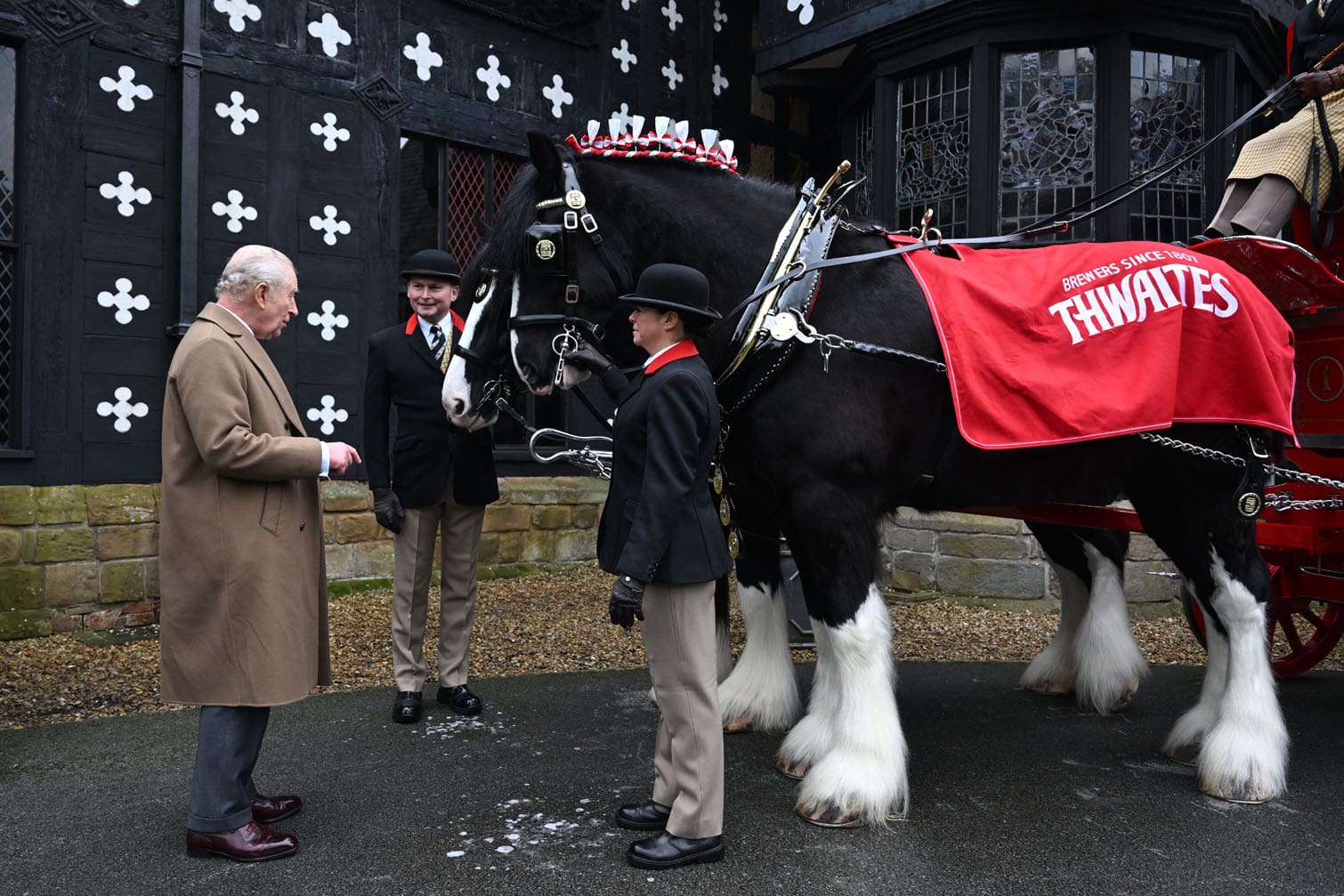 King Charles III Visits Lancashire