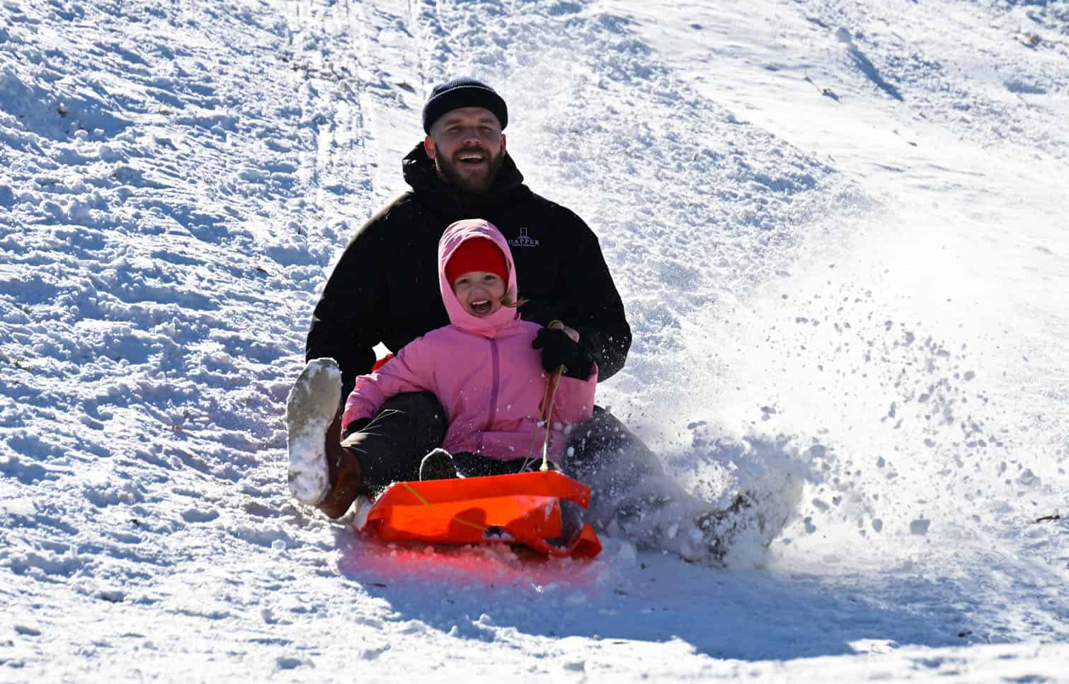 Winter storm in Charlotte