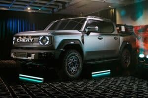 Chery reveals concept KP31 bakkie