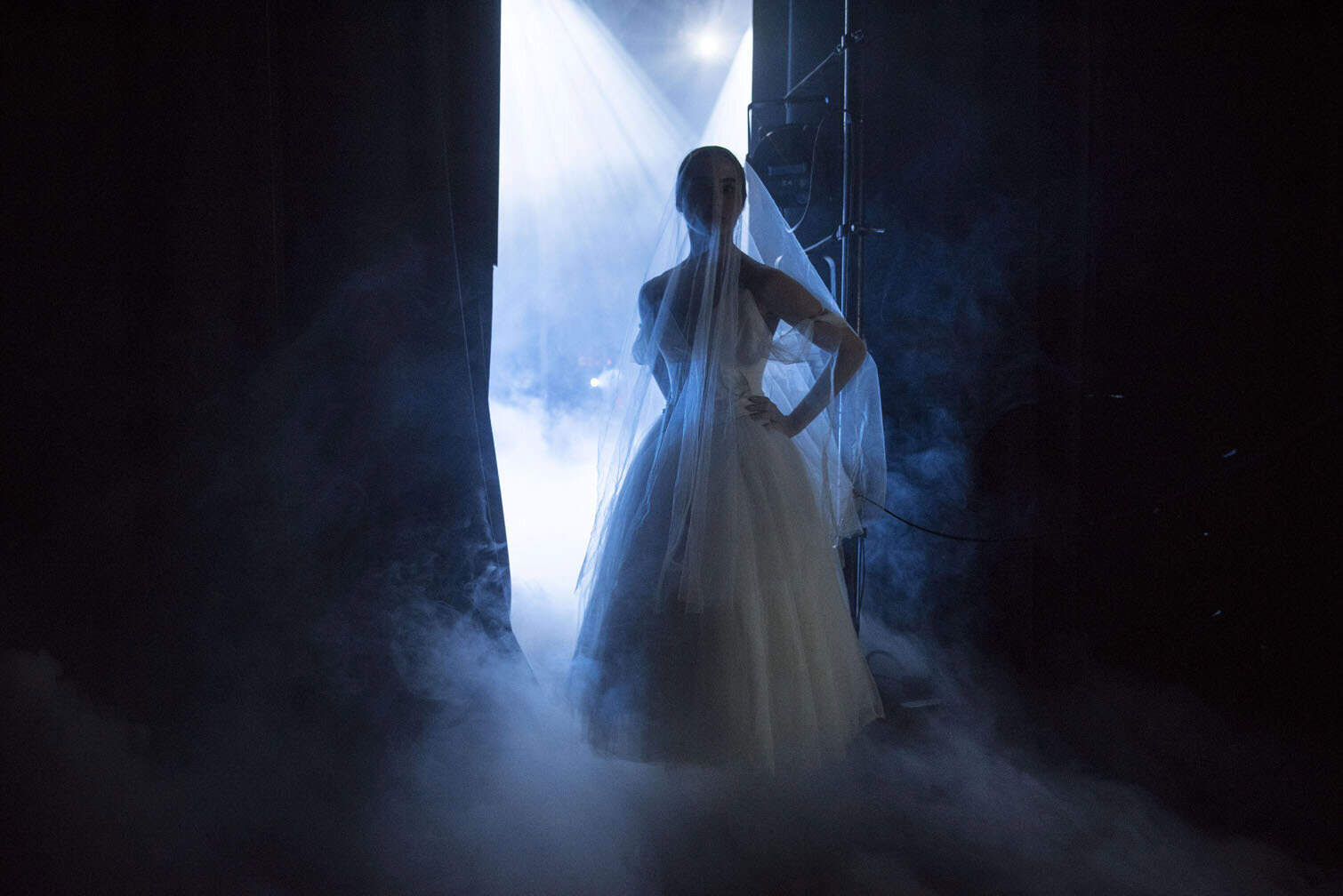 Dancers from the Joburg Ballet perform during a rehearsal for Giselle