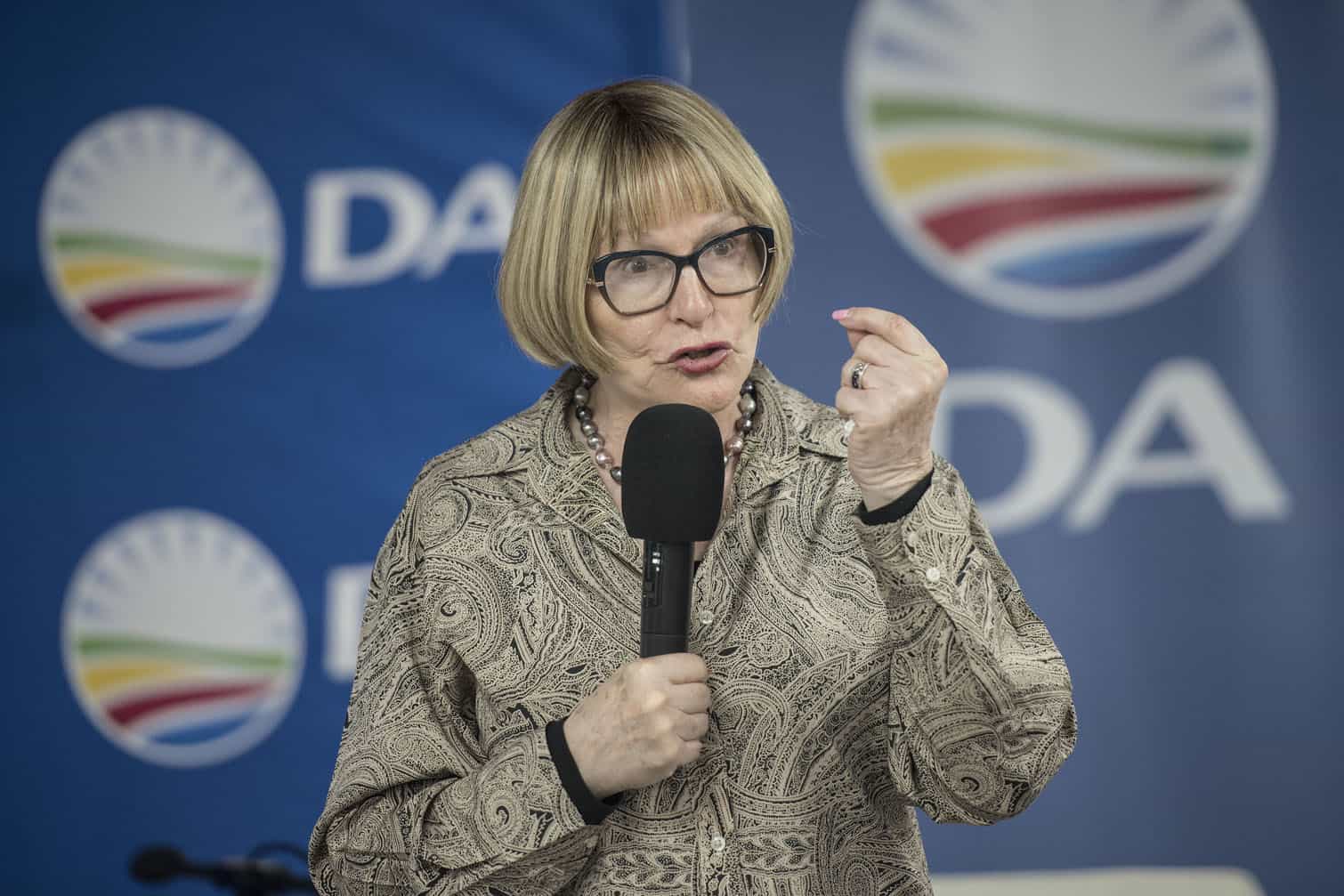 Democratic Alliance Joburg mayoral candidate Helen Zille
