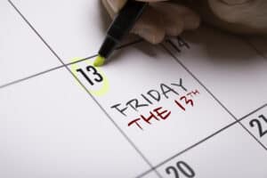 Keep calm – it's not Fri-yay, it's Friday the 13th