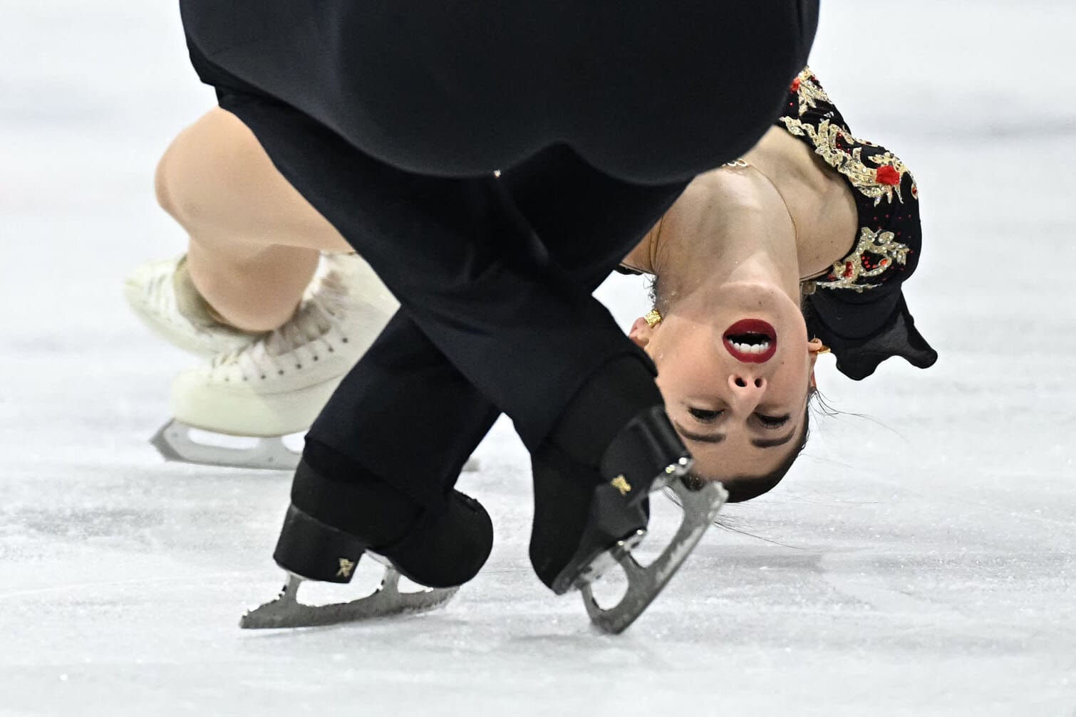Italy's Rebecca Ghilardi and Italy's Filippo Ambrosini
