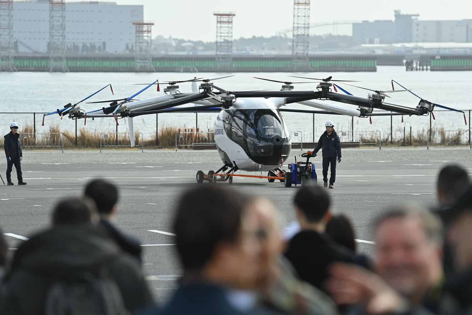 SkyDrive eVOTL demo flight in Tokyo