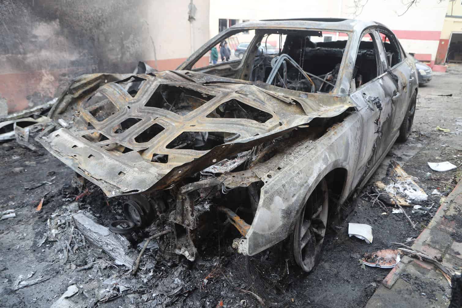 Drone strike damages civilian infrastructure in Odessa