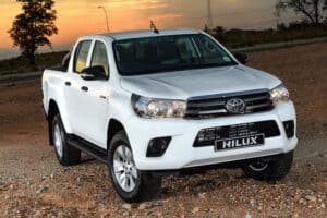 Toyota Hilux holds onto value in pew-owned car market