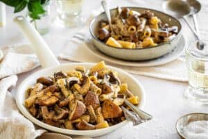 Umami mushroom rigatoni recipe